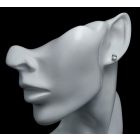 Akvamarin ezüst fülbevaló