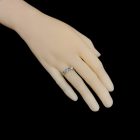 Akvamarin, labradorit, ametiszt, apatit topáz ezüst gyűrű