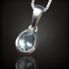 Akvamarin ezüst medál