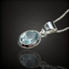 Akvamarin ezüst medál