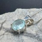 Akvamarin ezüst medál