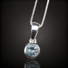 Akvamarin ezüst medál