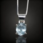 Akvamarin ezüst medál