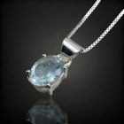 Akvamarin ezüst medál