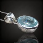 Akvamarin ezüst medál