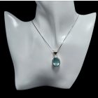 Akvamarin ezüst medál