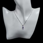 Ametiszt ezüst medál