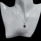 Borostyán ezüst medál