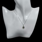 Borostyán ezüst medál