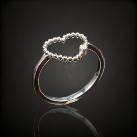 Cirkónia köves ezüst gyűrű