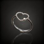 Cirkónia köves ezüst gyűrű