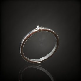 Cirkónia köves ezüst gyűrű