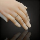 Cirkónia köves ezüst gyűrű