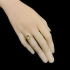 Citrin ezüst gyűrű