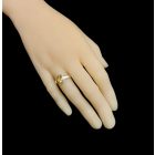 Citrin ezüst gyűrű