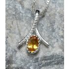 Citrin ezüst medál