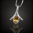 Citrin ezüst medál