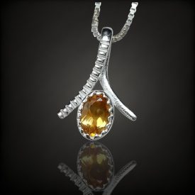 Citrin ezüst medál
