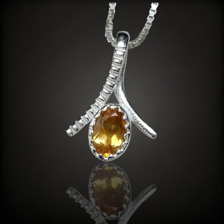 Citrin ezüst medál