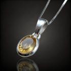 Citrin ezüst medál