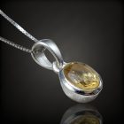 Citrin ezüst medál