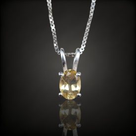 Citrin ezüst medál