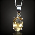 Citrin ezüst medál