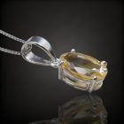 Citrin ezüst medál