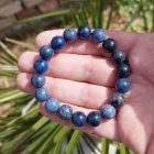 Dumortierit karkötő