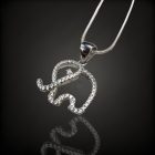 Elefánt ezüst medál