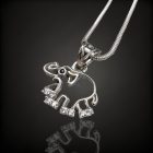 Elefánt ezüst medál