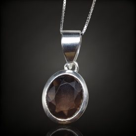 Füstkvarc ezüst medál