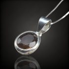 Füstkvarc ezüst medál