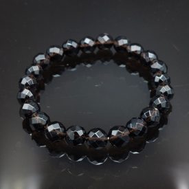 Füstkvarc karkötő