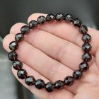 Füstkvarc karkötő