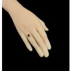 Gránát ezüst gyűrű