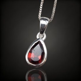 Gránát ezüst medál