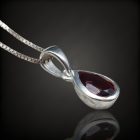 Gránát ezüst medál