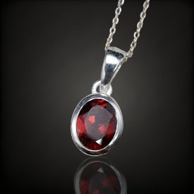 Gránát ezüst medál