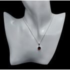 Gránát ezüst medál