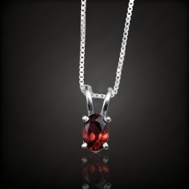 Gránát ezüst medál