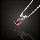 Gránát ezüst medál