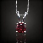 Gránát ezüst medál