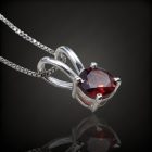 Gránát ezüst medál