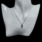 Gránát ezüst medál