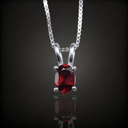 Gránát ezüst medál