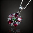 Gránát ezüst medál