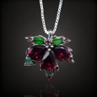 Gránát ezüst medál