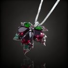 Gránát ezüst medál