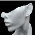 Gyémánt ezüst fülbevaló